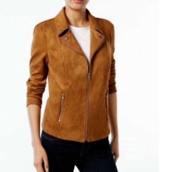 Style & Co. Jackets & Blazers - STYLE & CO. Petite Suede Jacket